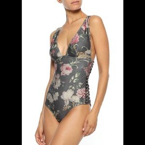 Zimmermann Iris Lace One Piece Swimwear